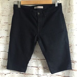 J BRAND Bermuda Shorts in Black Size 27
